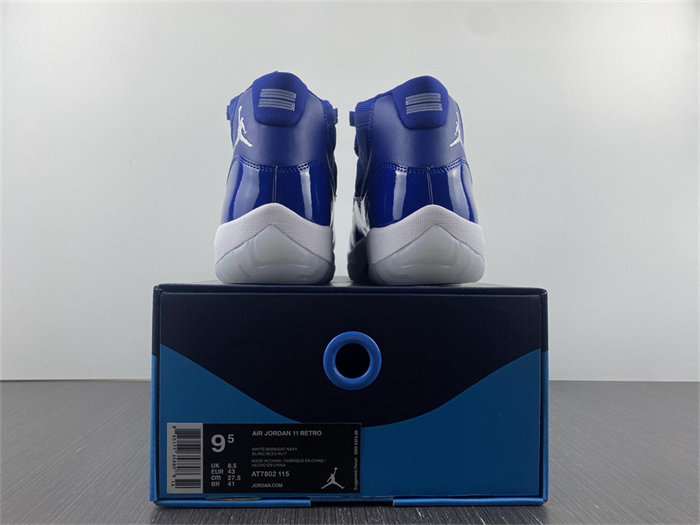 Jordan 11 Retro blue AT7802-115