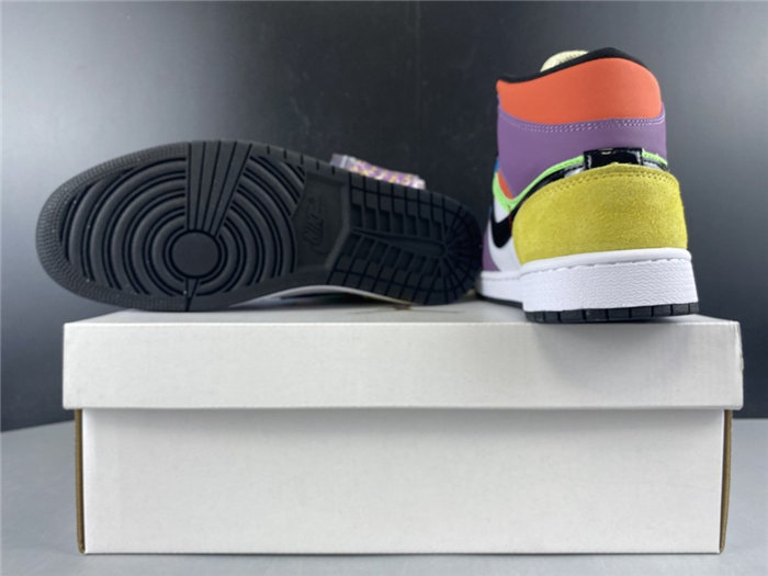 Jordan1 Mid SE Multi-Color CW1140-100