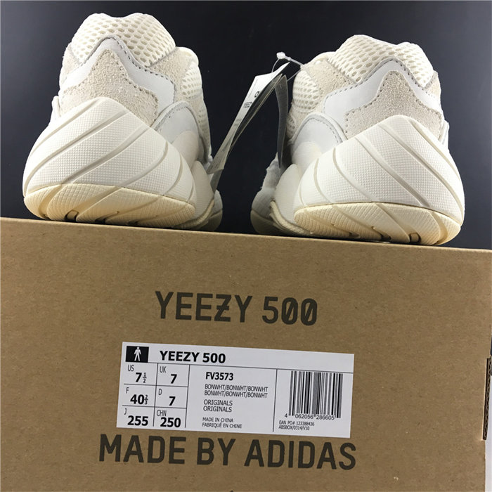 Yeezy 500 Bone White FV3573