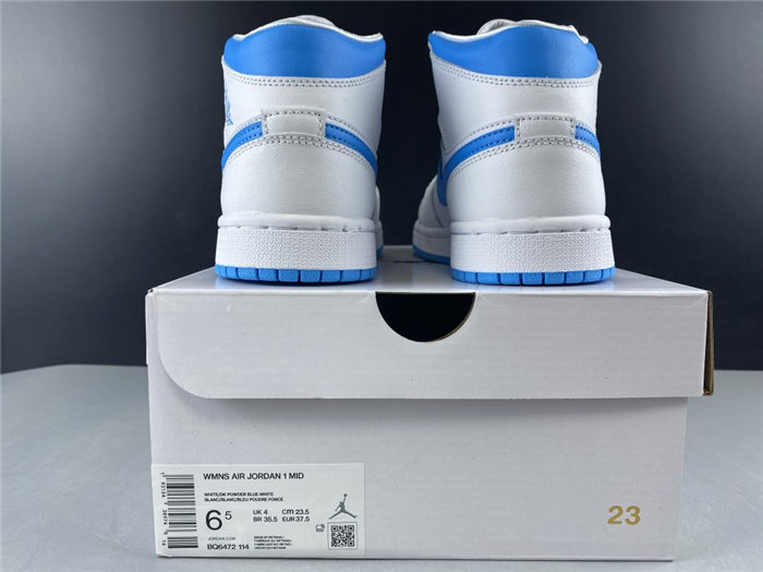 Jordan1 Mid UNC BQ6472-114