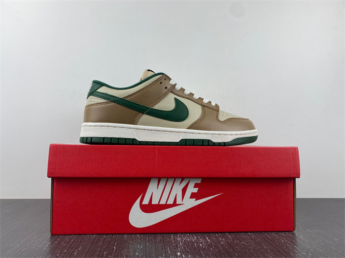 nike dunk low retro rattan gorge green fb7160-231