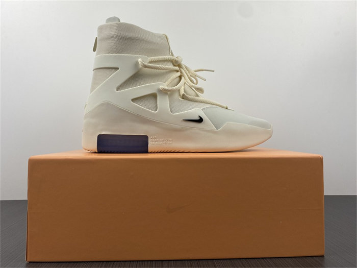 Nike Air Fear Of God 1 Sail Black AR4237-100