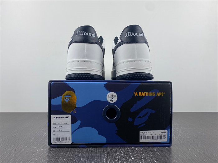 A Bathing Ape Bape Sta JJJJound White Navy 1I73-291-911