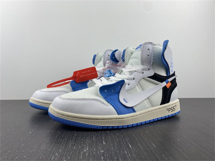 OFF-WHITE x Air Jordan 1 AQ0818-168