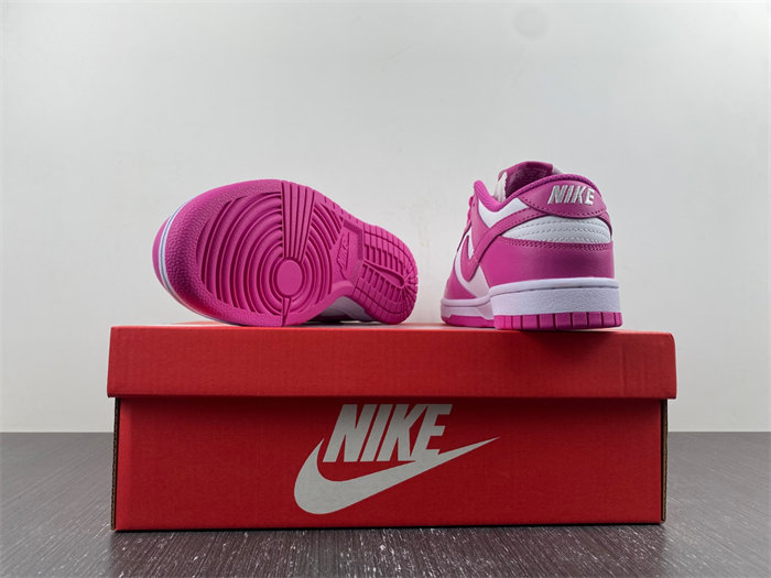 nike dunk low active fuchsia fj0704-100