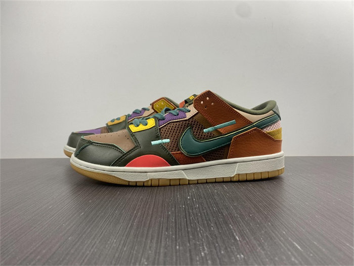 nike dunk low scrap archeo brown db0500-200