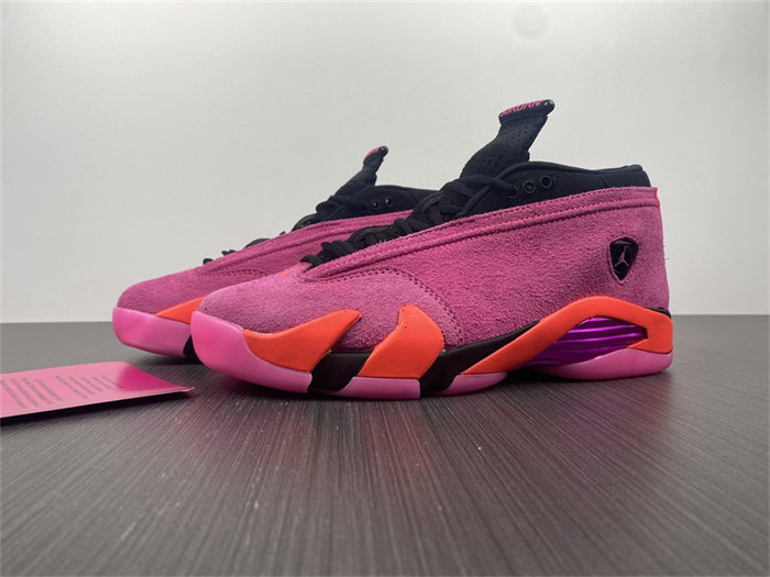 jordan 14 retro low shocking pink dh4121-600