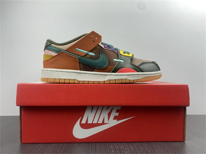 nike dunk low scrap archeo brown db0500-200