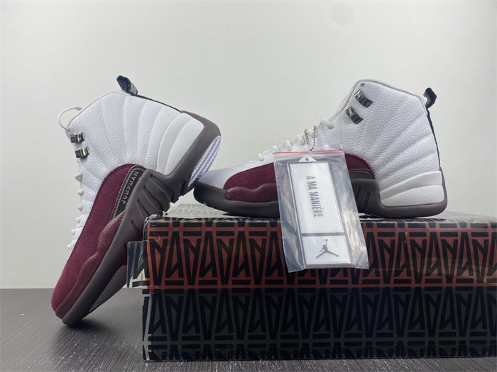 jordan 12 retro sp a ma maniére white dv6989-100