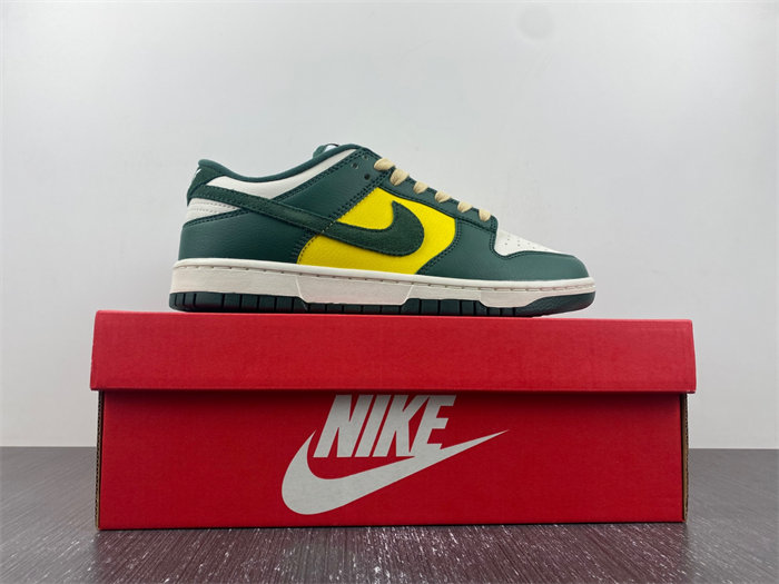 nike dunk low se noble green fd0350-133