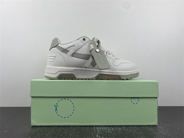 OFF-WHITE Out Of Office "OOO" Low Tops White Grey OM1A189F21LEA0010161
