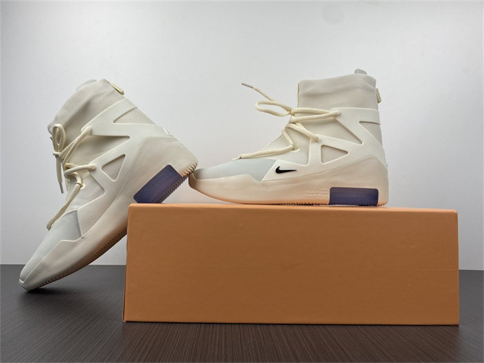 Nike Air Fear Of God 1 Sail Black AR4237-100