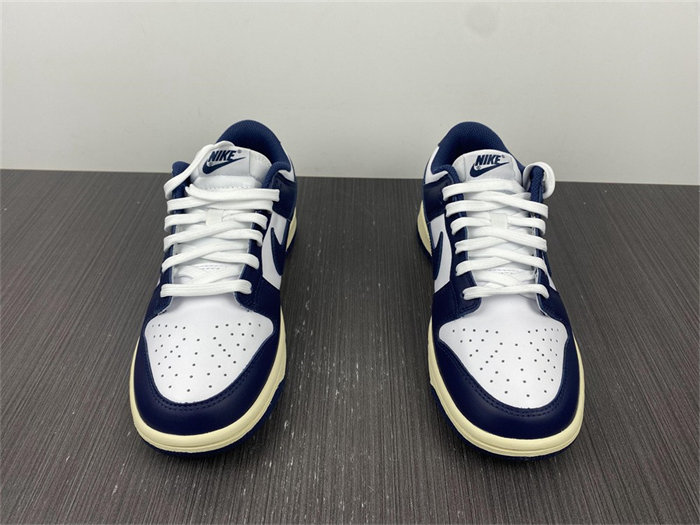 nike dunk low vintage navy dd1503-115