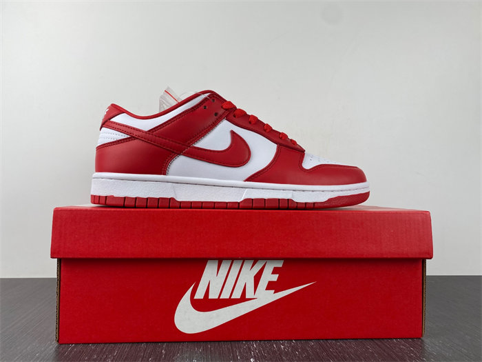 nike dunk low university red cu1727-100