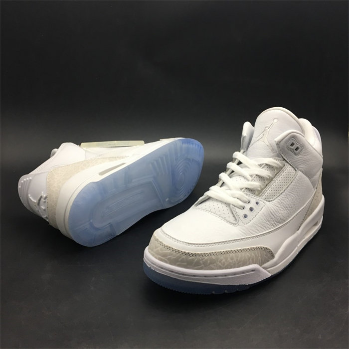 Jordan3 Retro Pure White 136064-111