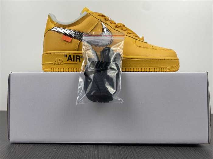 nike air force 1 low off-white university gold dd1876-700