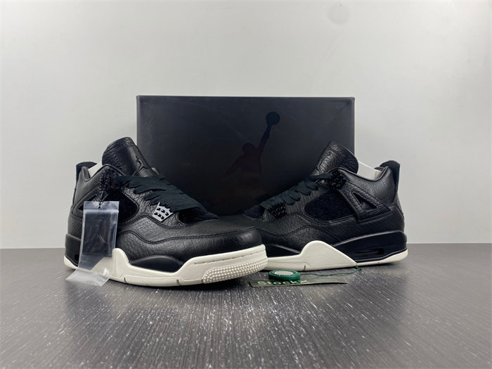 jordan 4 retro pony hair black 819139-010