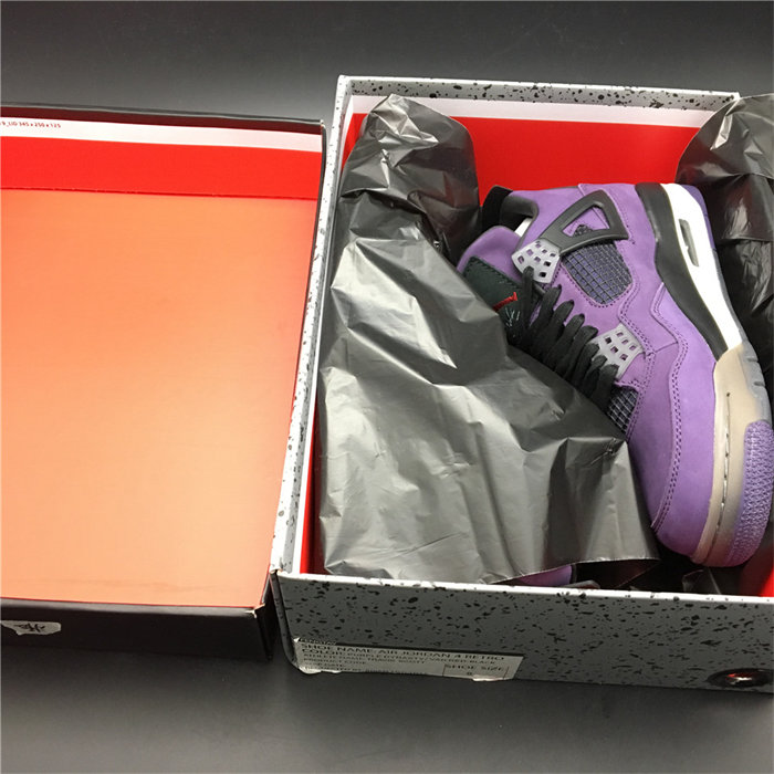 Jordan4 Travis Scott Purple (Friends and Family) 766296 LN4