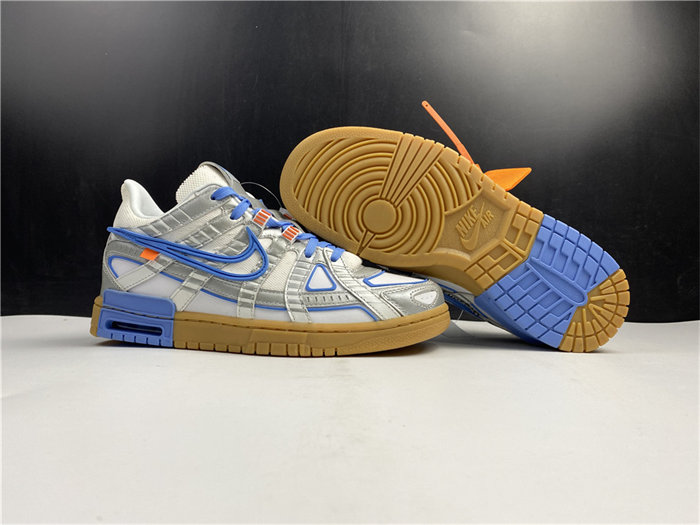 nike air rubber dunk off-white unc cu6015-100