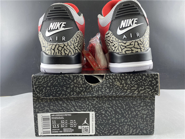 Jordan3 Raging Bull Red CK5692 -600