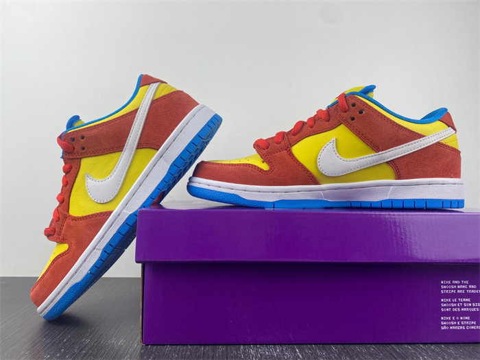 nike sb dunk low pro bart simpson bq6817-602