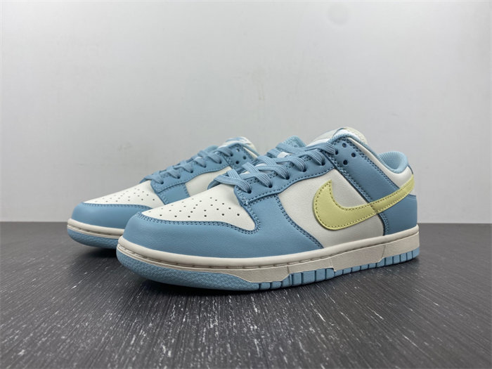 nike dunk low ocean bliss citron tint dd1503-123