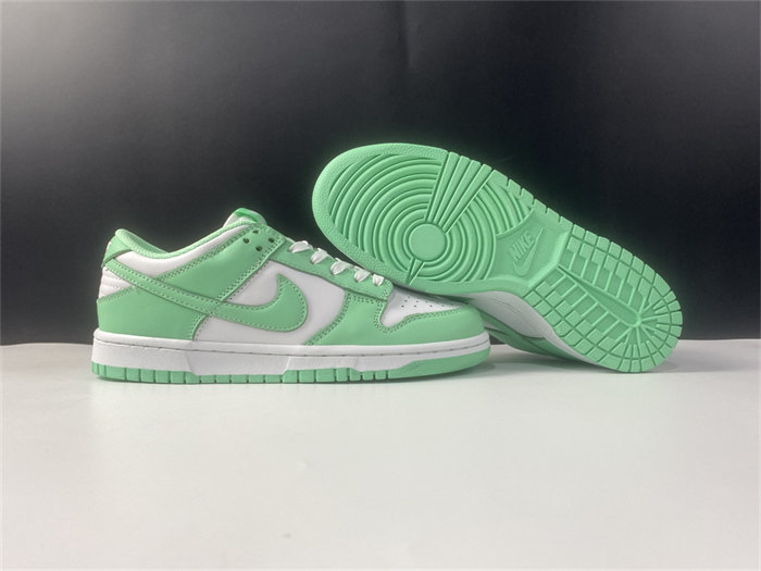 nike dunk low green glow dd1503-105