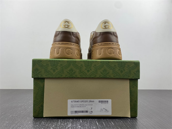 G*u*i gg sneaker gg beige ebony 675840 upg20 2866