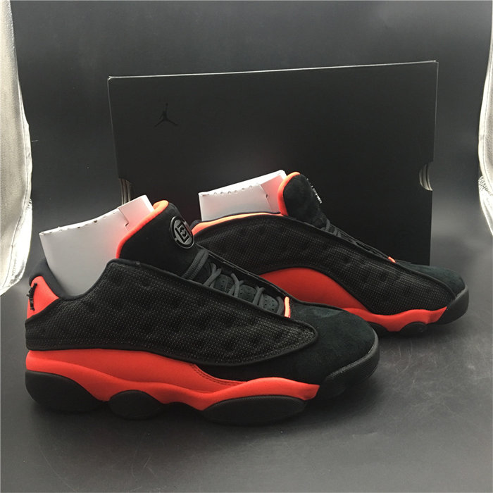 jordan 13 retro low clot black red at3102-006