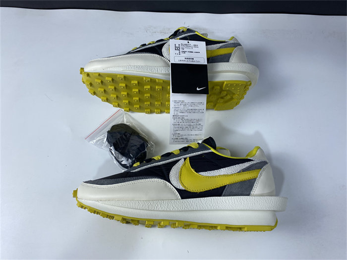 nike ld waffle sacai undercover black bright citron