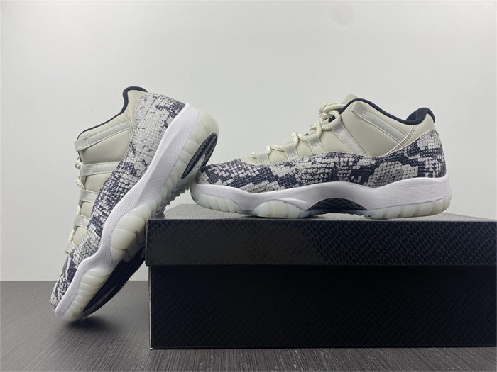 jordan 11 retro low snake light bone cd6846-002