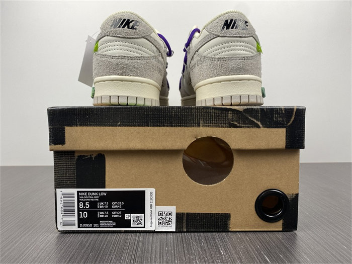 Nike Dunk Low Off-White Lot 15 DJ0950-101