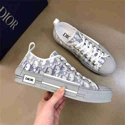 D*or b23 low top oblique blue white