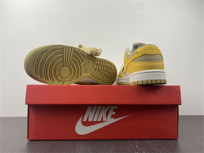 nike dunk low retro sun club wheat grass orange dv1681-100