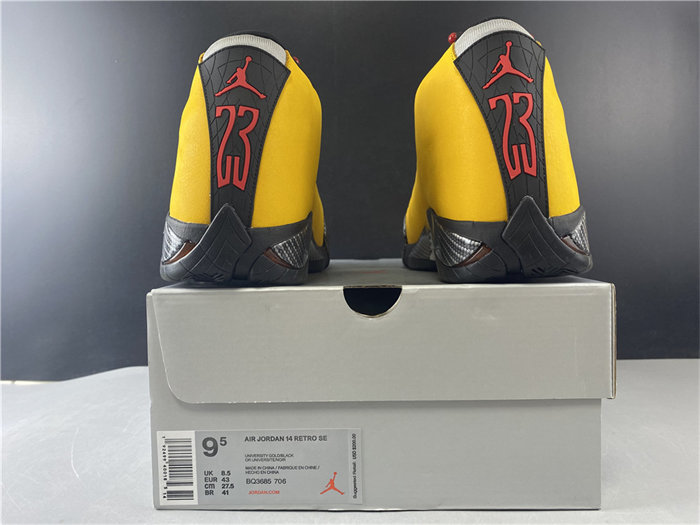 jordan 14 retro university gold bq3685-706