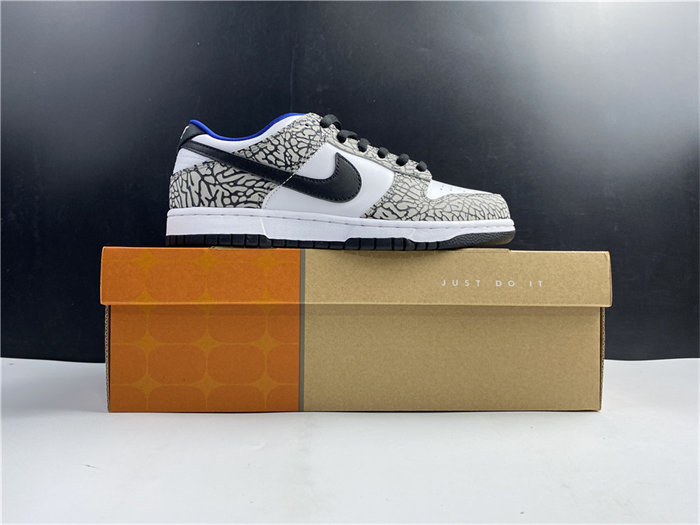 nike dunk sb low supreme white cement 304292-001