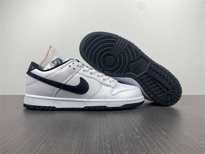 nike dunk low white black dd1503-113