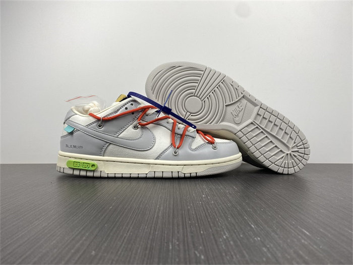 nike dunk low off-white lot 23 dm1602-126