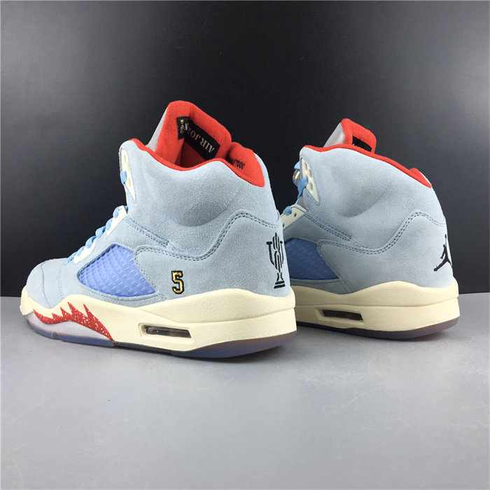 jordan5 trophy room ice blue ci1899-400