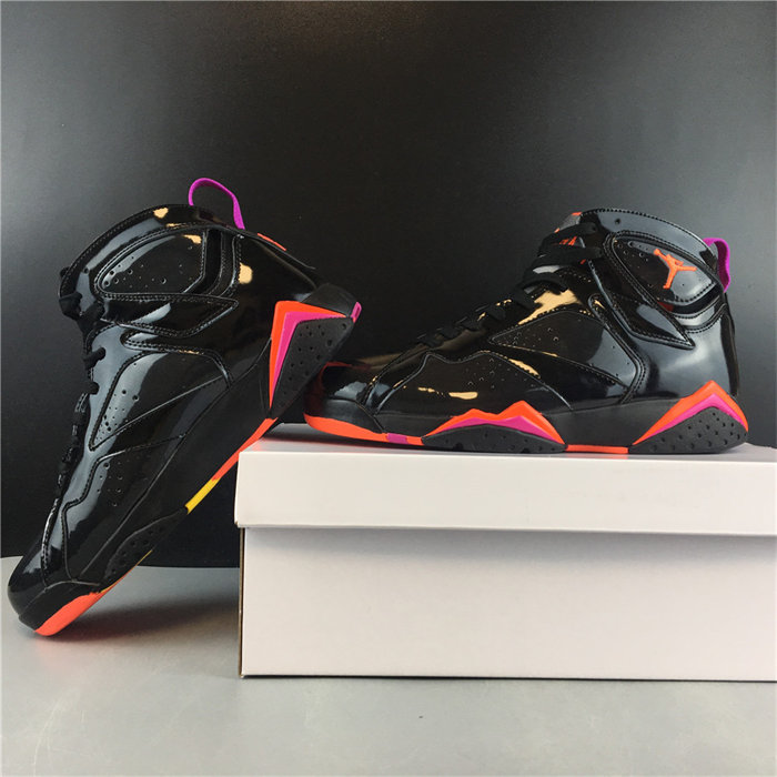 Jordan 7 Retro Black Patent 313358-006