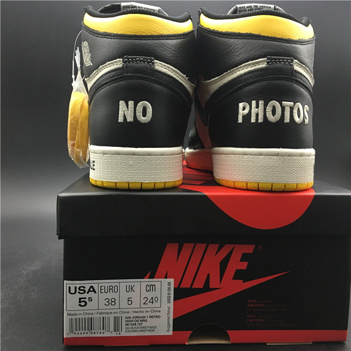 Jordan1 Retro Varsity Maize 861428-107