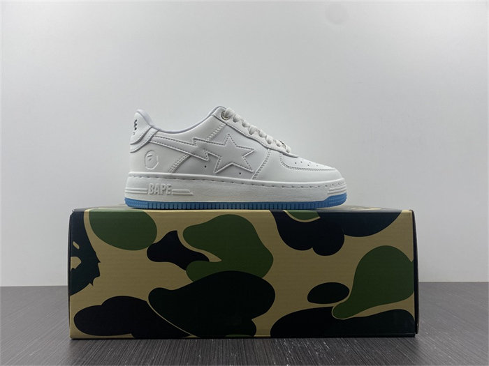 A Bathing Ape Bape Sta white