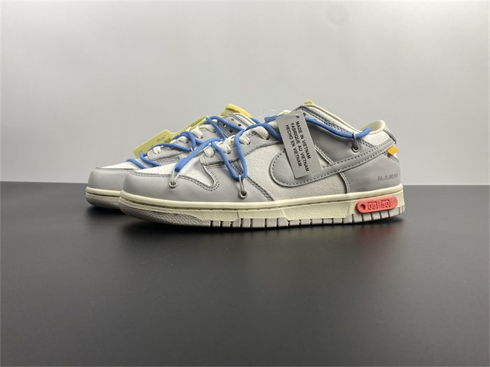 nike dunk low off-white lot 5 dm1602-113