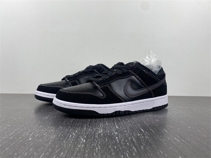 fd6923-001 nike dunk low airbrush swoosh black