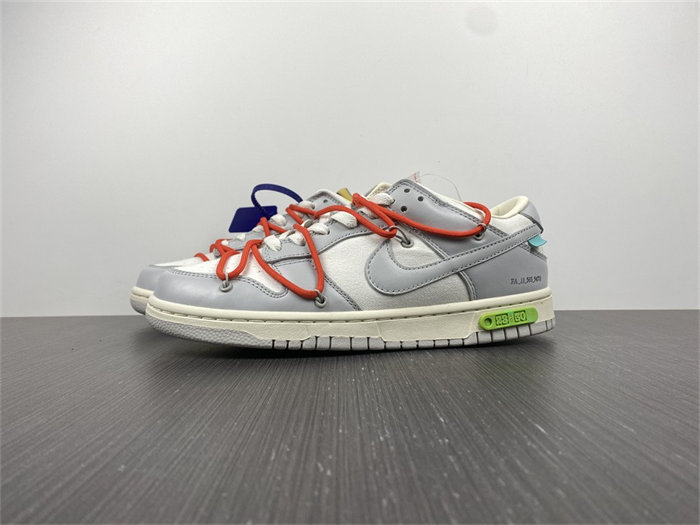 nike dunk low off-white lot 23 dm1602-126