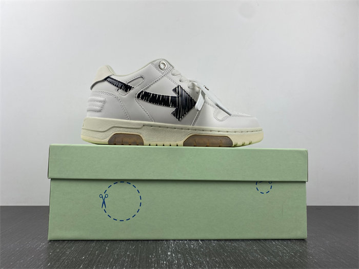 OFF-WHITE OOO Low Tops White Black SS21 OMIA189S21LEA0030110