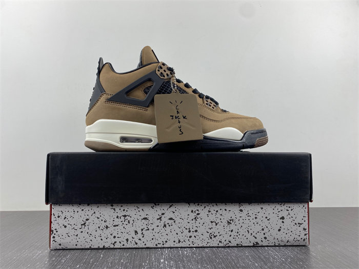 jordan 4 retro travis scott olive aj4-882335