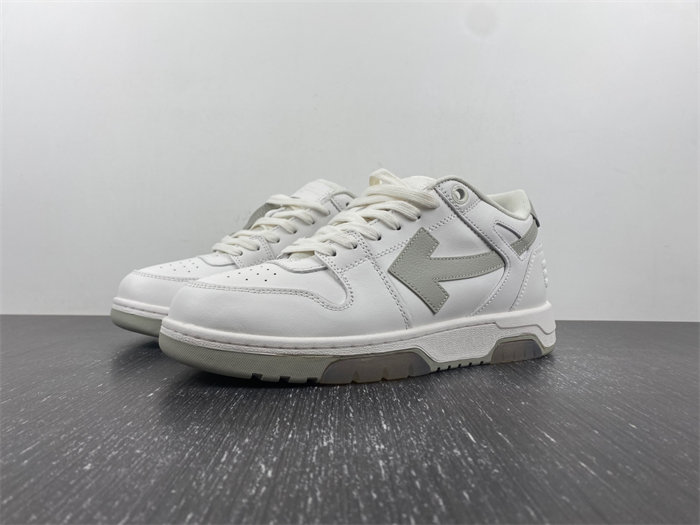 OFF-WHITE Out Of Office "OOO" Low Tops White Grey OM1A189F21LEA0010161