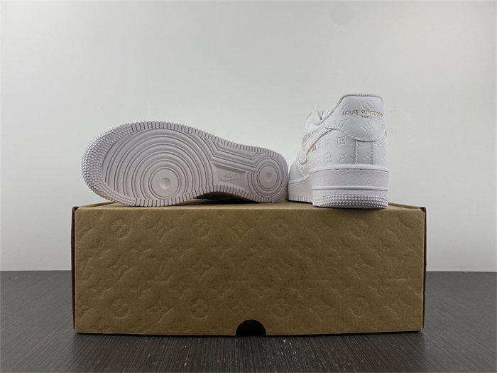 LV Nike Air Force 1 Low By Virgil Abloh White