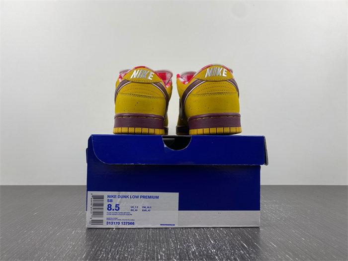 nike sb dunk low yellow lobster 313170-137566